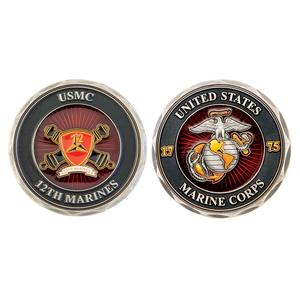12th Marines Regimental  Challenge Coin Outlet Store Cheap Online