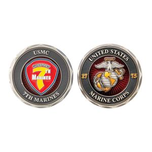 7th Marines Regimental Challenge Coin Real Cheap Online