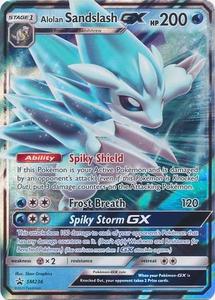 Pokemon - Alolan Sandslash GX - SM236 - Promo - Sun & Moon Series Shipping Discount Authentic