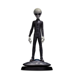 Iron Studios I Want to Believe Alien (Grey) 1/10 Art Scale Limited Edition Statue Genuine For Sale