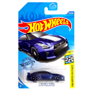Hot Wheels - '17 Nissan GT-R (R35) 2020 Model 50th Anniversary Version - 2020 *Super Treasure Hunt* Sale Cheap Online