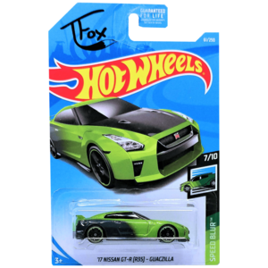 Hot Wheels - '17 Nissan GT-R (R35) Guaczilla - 2019 100% Original Online
