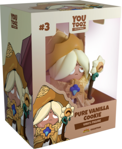 Youtooz Cookie Run Kingdom Pure Vanilla Cookie Figure Cheap Sale Brand New Unisex