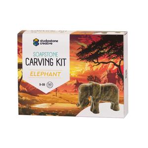Soapstone Carving Kit Elephant Discount Huge Surprise