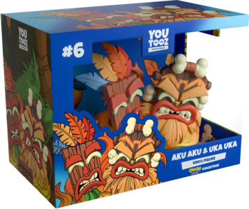 Youtooz Crash Bandicoot Aku Aku & Uka Uka Figure Best Place To Buy Online