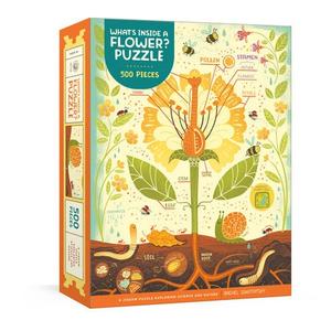 What's Inside A Flower - 500 piece Puzzle Buy Cheap Huge Surprise