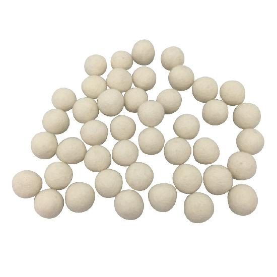 White Felt Balls - 100 pieces Sale Shop