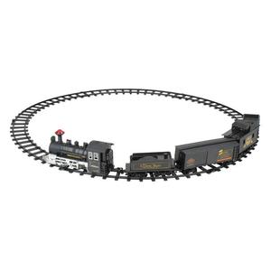15-Piece Pre-Lit Gray Battery-Operated and Animated Classic Train Set with Sound Geniue Stockist Cheap Pice