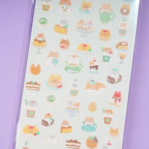 Hamster Cafe Stickers Discount Low Cost