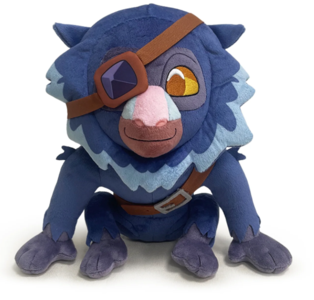 YouTooz Sea of Thieves Capuchin 9" Plush Clearance 2025 Unisex