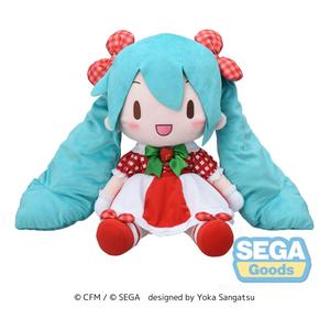 Hatsune Miku Fuwa Petit Plush Hatsune Miku x Love and Berry Dress Up and Dance! Lovely Strawberry Deals Online