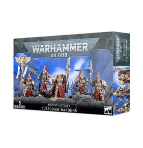 Warhammer 40k: Adeptus Custodes - Custodian Wardens Free Shipping With Mastercard