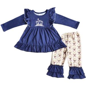 Pre-order RTS from Supplier Blue Manger Nativity Ruffle Set Choice