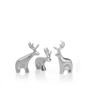 Miniature Blitzen Reindeer Figurines Set of 3 Cheapest Pice Cheap Pice
