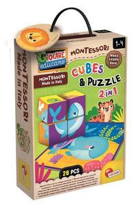 Montessori Cube & Puzzle - Lisciani Clearance Clearance Store