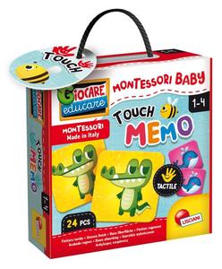 Montessori Baby Memo Touch, Gioco Memo Tattile - Lisciani Shop Offer For Sale
