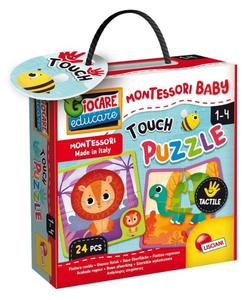 Montessori Baby Touch, Puzzle Tattile - Lisciani Outlet Explore