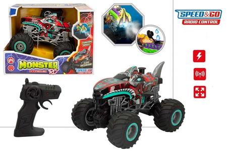 Monster Truck Telecomandato con Luci e Vaporizzatore Cheap Sale Sale