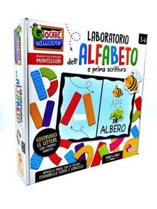 Montessori Laboratorio Alfabeto e prima Scrittura, Lisciani Educativi Free Shipping Big Discount