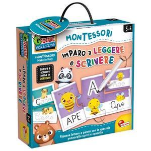 Montessori Imparo a Leggere e Scrivere, Lisciani Educativi Outlet Big Discount