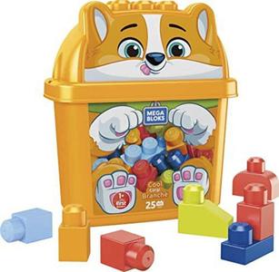 Mega Bloks - Secchiello Costruzioni Corgi da 25 Mattoncini Outlet Countdown Package