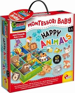 Montessori Baby, Bacheca Happy Animals Outlet 100% Original