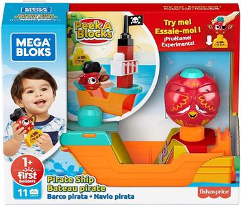 Mega Bloks - Set Costruzioni Nave dei Pirati  12Mesi Newest For Sale