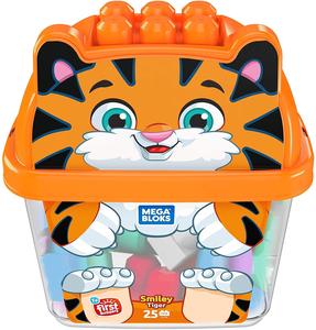 Mega Bloks - Secchiello Costruzioni Tigre 25 Blocchi Best Place To Buy