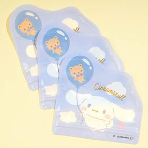 Cinnamoroll Bear Balloon Zip Bag Set - 3 pcs Deals