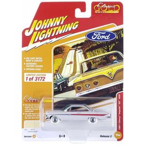 Johnny Lightning - 1961 Chevy Impala SS 409 - 2023 Classic Gold Collection Series *White Lightning Chase* Buy Cheap Best Place