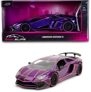 Jada Toys - Lamborghini Aventador SV - 2023 Pink Slips Series *1/24 Scale* Outlet Brand New Unisex