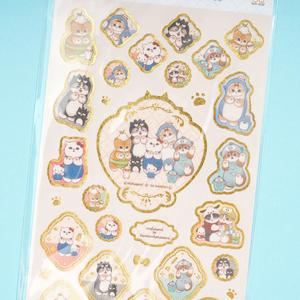 Mofusand x Sanrio Characters Masking Stickers Perfect Cheap Pice