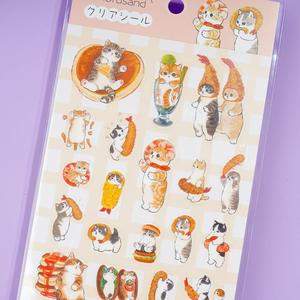 Mofusand Yummy Kitty Stickers Free Shipping Clearance Store