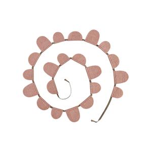Muskhane Round Flag Garland Quartz Pink Free Shipping Supply