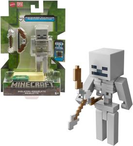 Minecraft 3.25” Skeleton Action Figure Free Shipping Cheap