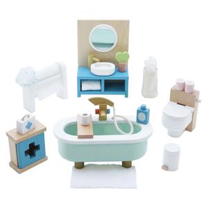 Le Toy Van Doll House Furniture - Bathroom With Mastercard Cheap Pice