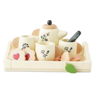 Le Toy Van Wooden Tea Set With Tray Reliable For Sale
