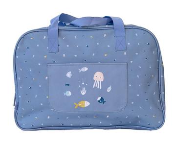 Beach Bag with Mesh | Fish Free Shipping View