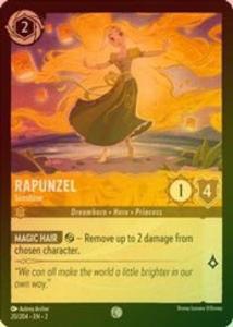 Lorcana - Rapunzel (Sunshine) - 20/204 - Common (Foil) - Rise of the Floodborn Cheap Sale New Arrival