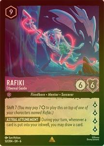Lorcana - Rafiki (Ethereal Guide) - 52/204 - Rare (Foil) - Azurite Sea Discount Online