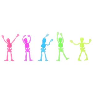 Iscream - Skeleton Strech Toy Cheap Sale Release Dates