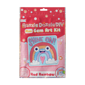 ooly - Razzle Dazzle DIY Mini Gem Art Kit - Shine On Rainbow Discount Wide Range Of