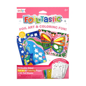 ooly - Foil-tastic Foil Art & Coloring Fun Whimsical World Outlet View