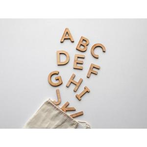 Wooden Alphabet Set in Maple Uppercase Cheapest Pice Cheap Pice