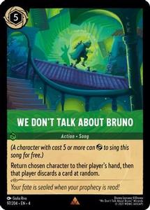 Lorcana - We Don't Talk About Bruno - 97/204 - Rare - Ursula's Return Sast Online