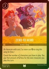 Lorcana - Zero To Hero - 32/204 - Uncommon (Foil) - Rise of the Floodborn Cheap Cheap Online