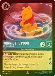 Lorcana - Winnie the Pooh (Having a Think) - 161/204 - Rare (Foil) - Rise of the Floodborn Wholesale Pice For Sale