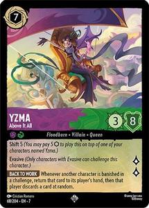 Lorcana - Yzma (Above It All) - 68/204 - Super Rare - Archazia's Island Outlet Online Shop
