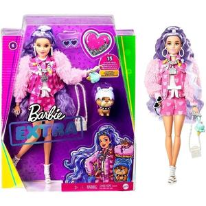 Barbie Extra, Bambola capelli Viola, Cucciolo e Tanti Accessori Sale Online Cheap
