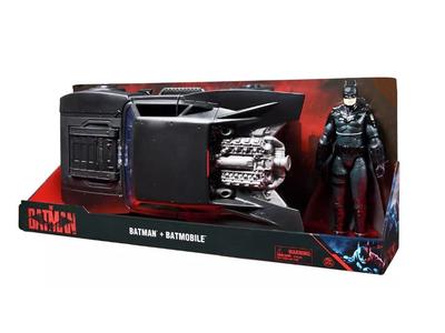 Batman con Batmobile, personaggio da 30cm e Bat-Mobile Clearance Amazing Pice